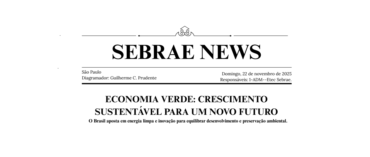 Jornal Etec Sebrae